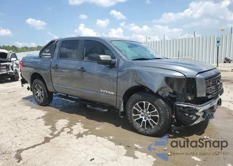 2022 Nissan Titan S из США, поврежденный, VIN 1N6AA1EC2NN105866